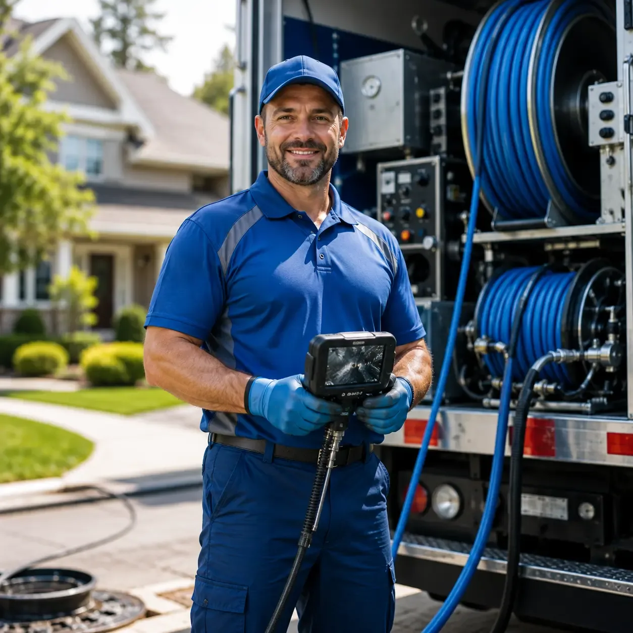Local outdoor drain cleaning specialists in Port Washington, OH